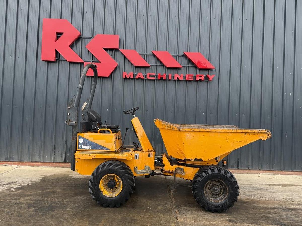 Used Thwaites 3 Tonne Swivel Dumper