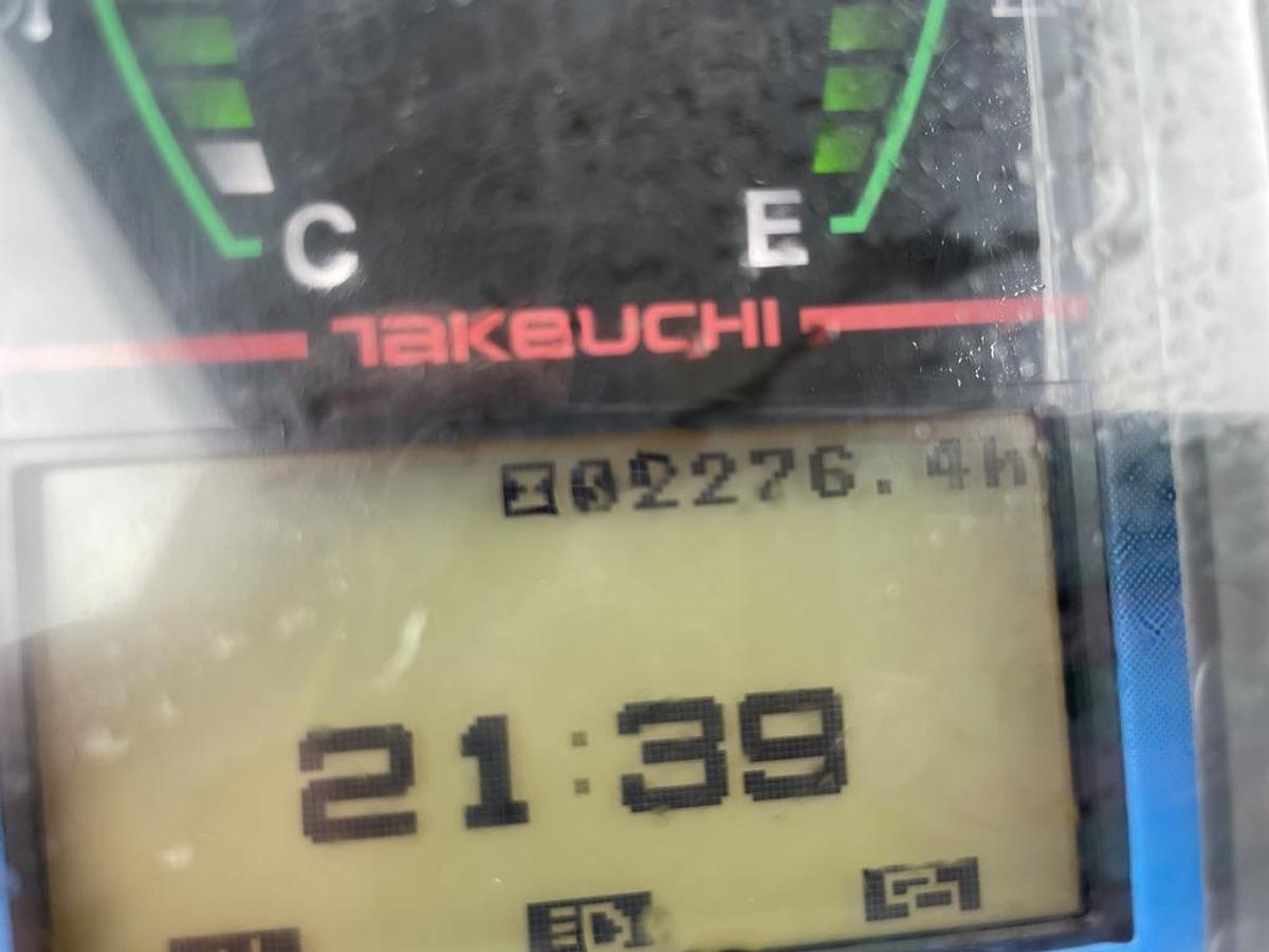 Used Takeuchi TB216 Mini Excavator + Breaker