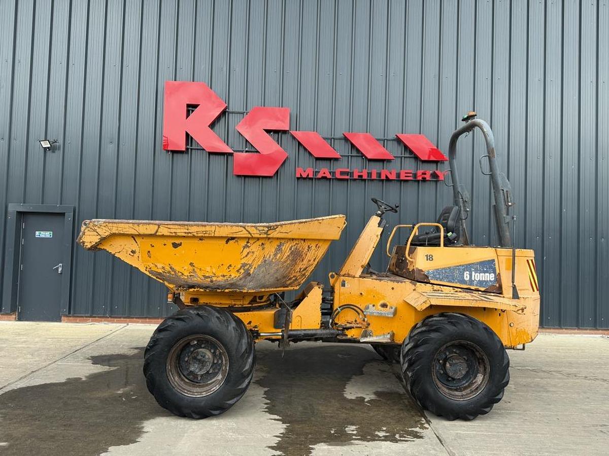 Used Thwaites 6 Tonne Swivel Dumper