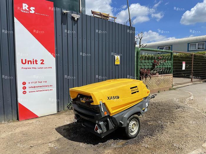 Used ATLAS COPCO XAS67 KD