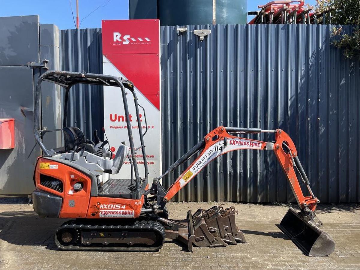 Used Kubota KX015-4 1.5t Mini Excavator