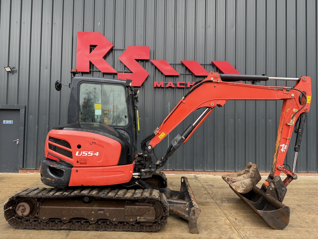 Used Kubota U55-4 5.5t Mini Excavator