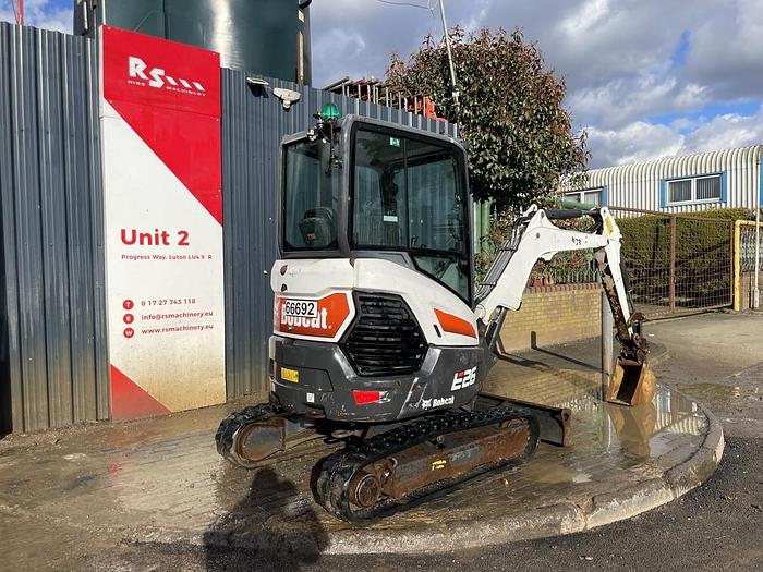 Used Bobcat E26 2.6t Mini Excavator