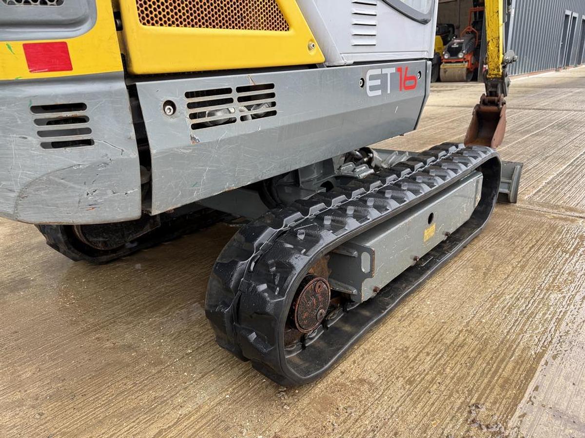 Used Wacker Neuson ET16 1,7t Mini Excavator +Trailer