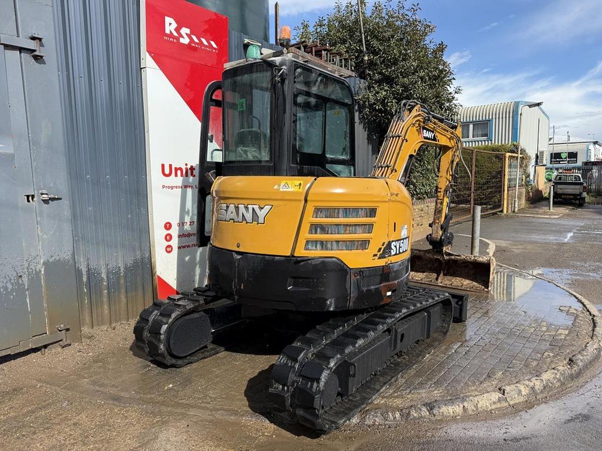 Used Sany SY50U 5t Mini Excavator