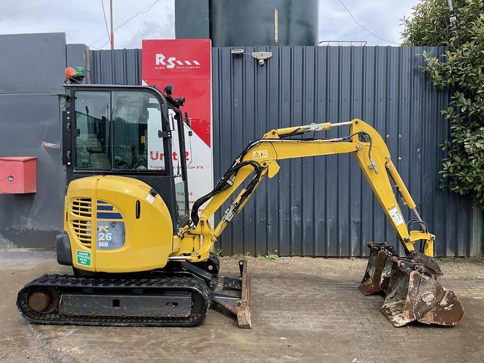 Used KOMATSU PC26 MR-3