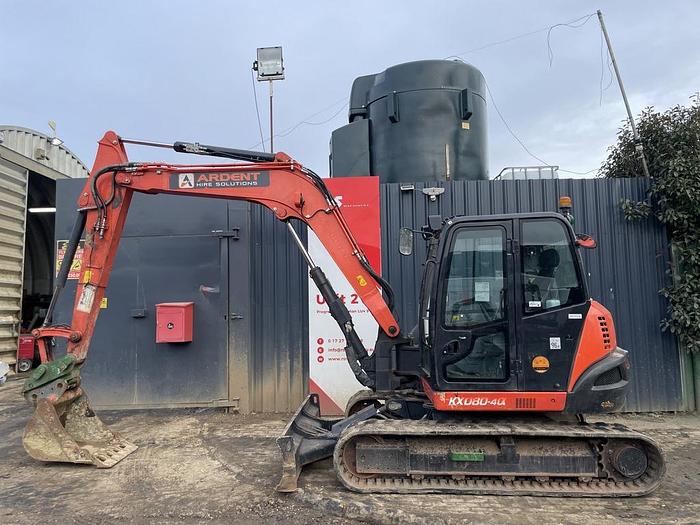 Used KUBOTA KX080-4