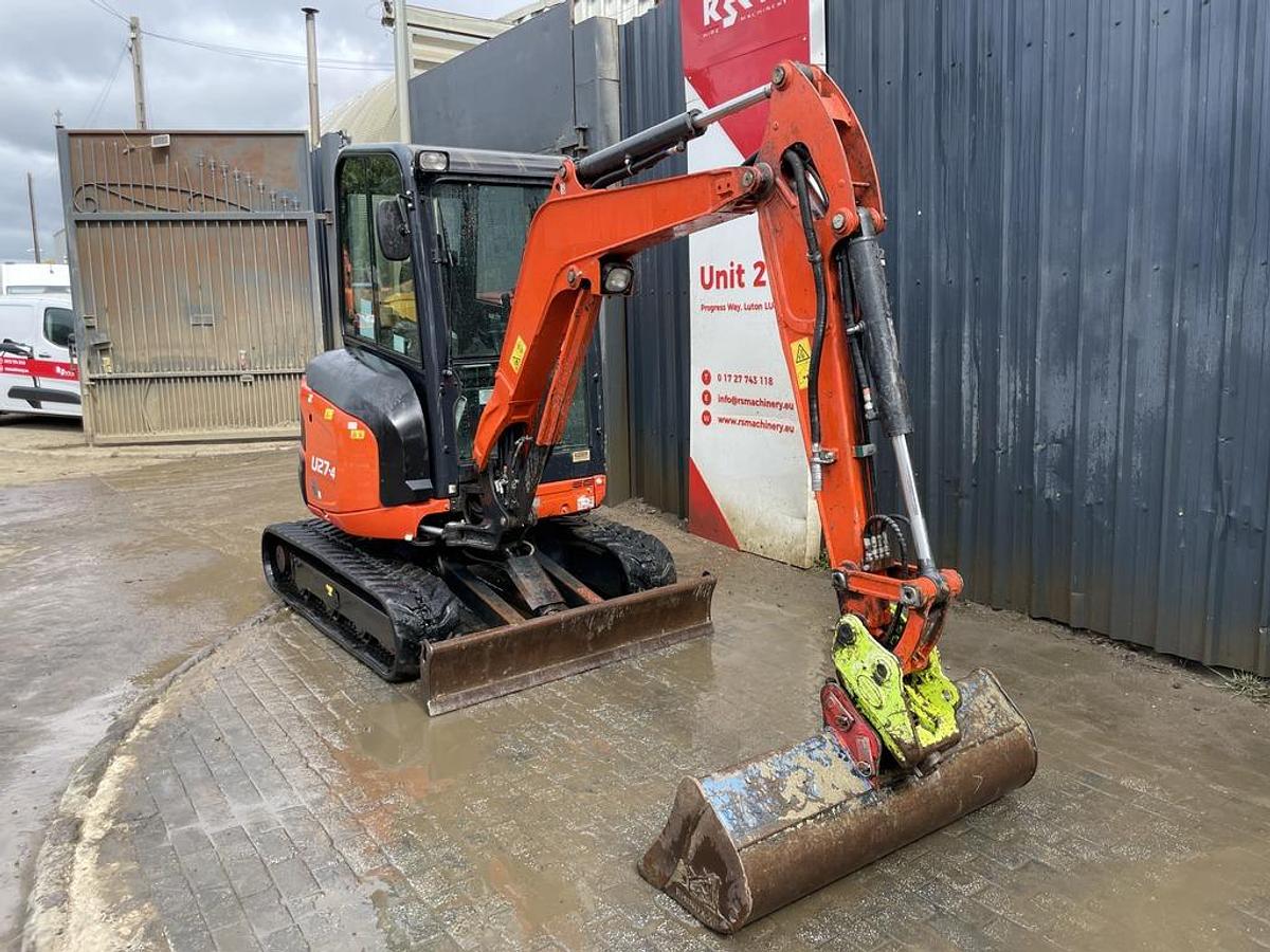 Used Kubota U27-4 2.7t Mini Excavator