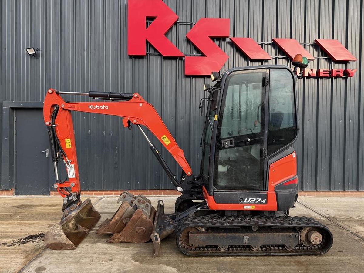 Used Kubota U27-4 2.7t Mini Excavator