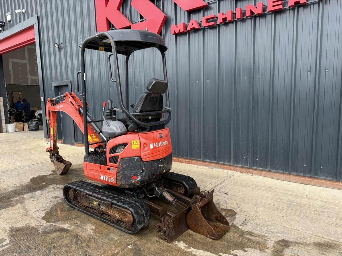 Used Kubota U17-3 1,7t Mini Excavator