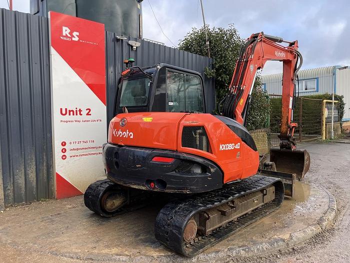Used KUBOTA KX080-4