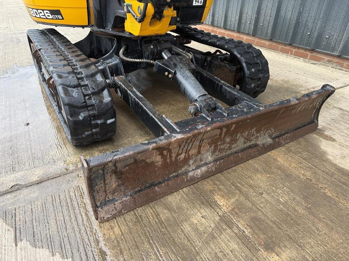 Used JCB 8026 CTS 2.8t Mini Excavator