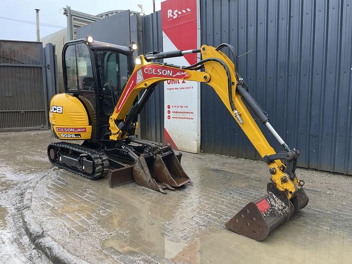 Used JCB 8026 CTS 2.8t Mini Excavator