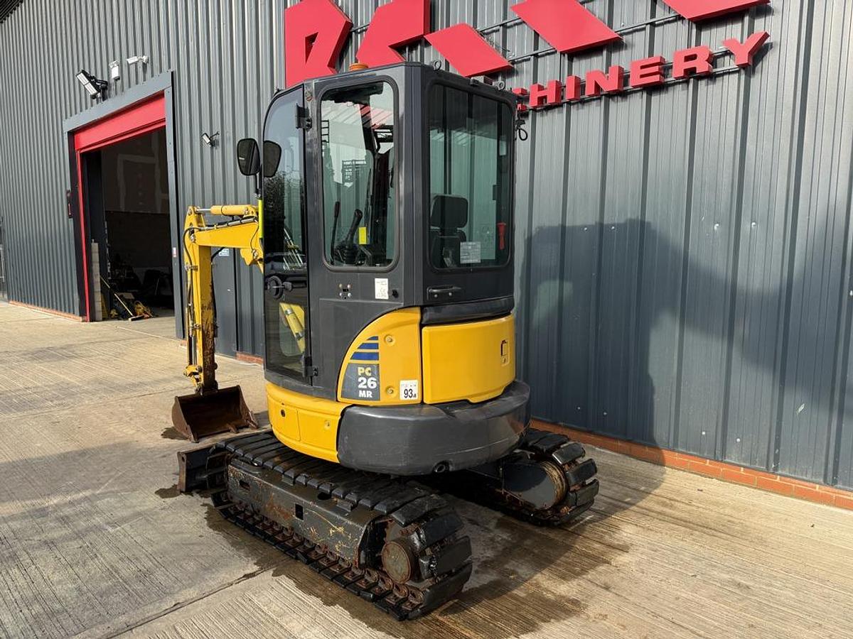 Used Komatsu PC26 MR-3 2.7t Mini Excavator