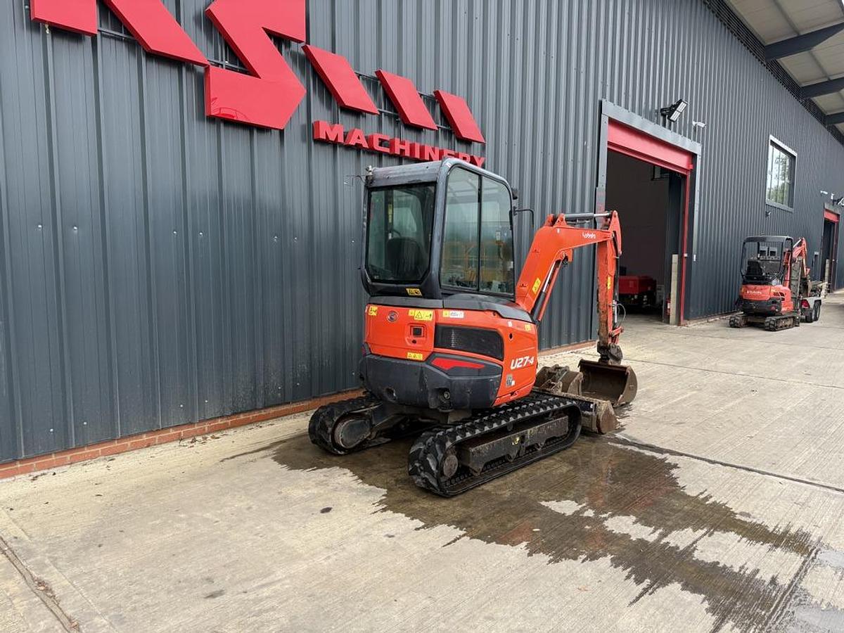 Used Kubota U27-4 2.7t Mini Excavator