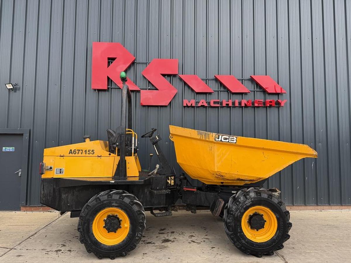 Used JCB 6TST 6 Ton Swivel Dumper