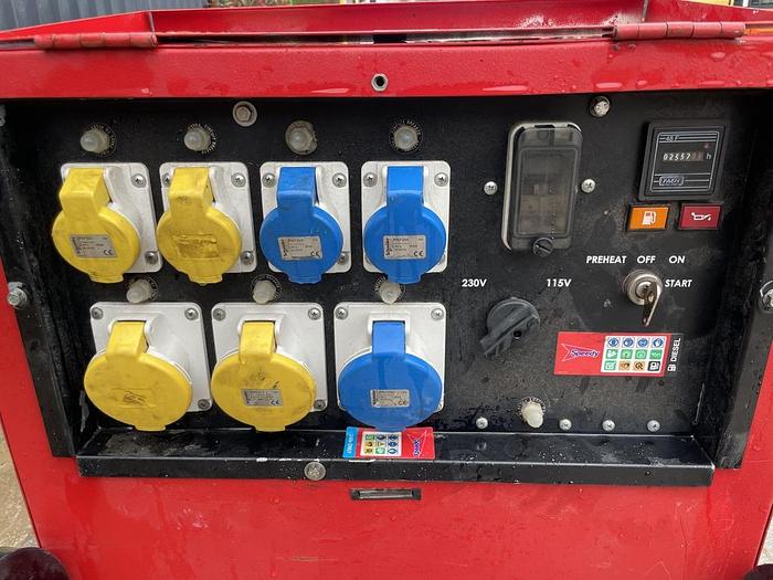 Used Pramac P11000 10 kVA Generator