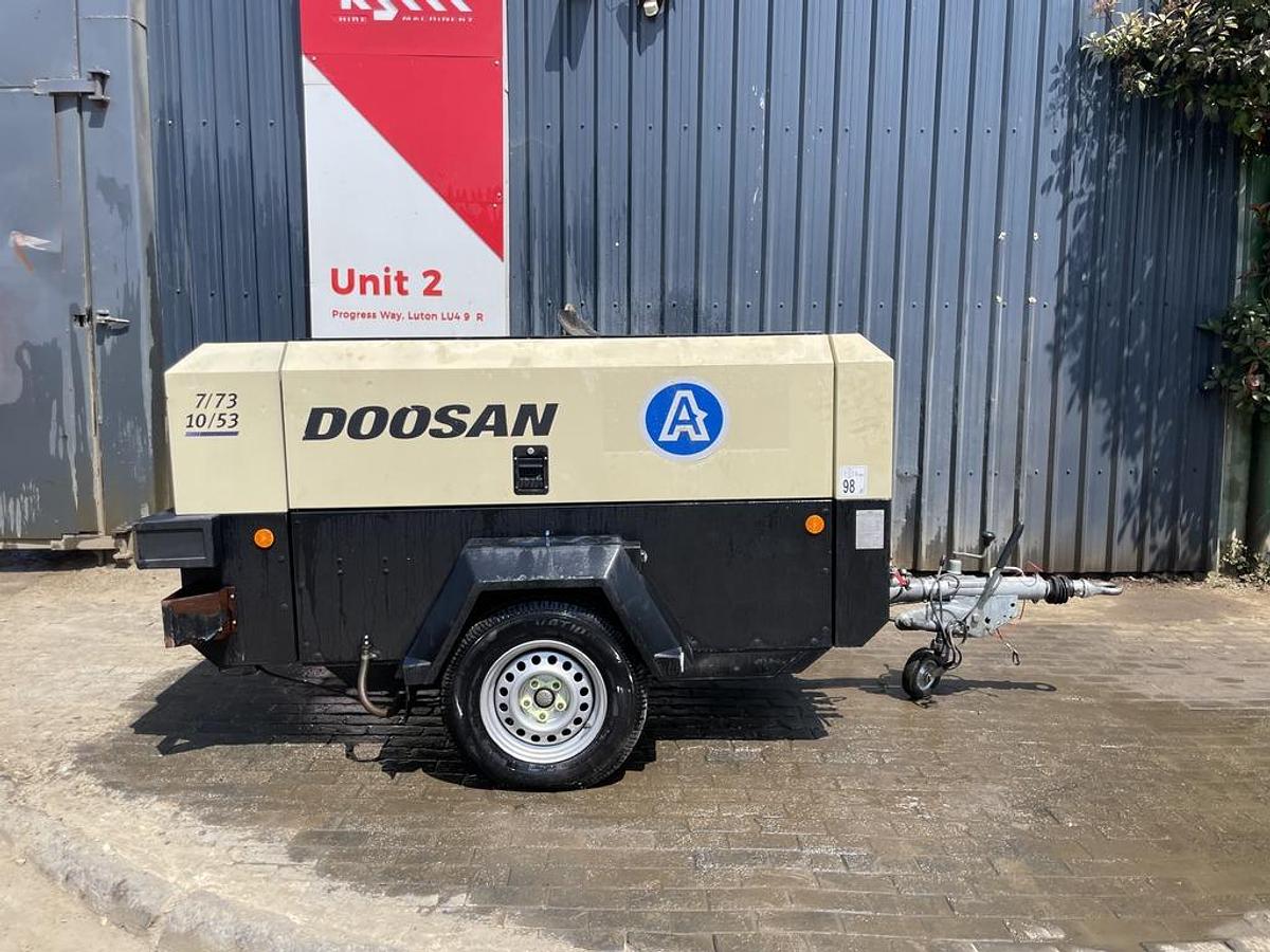 Used Doosan 7/73-10/53 7 m3/min Compressor