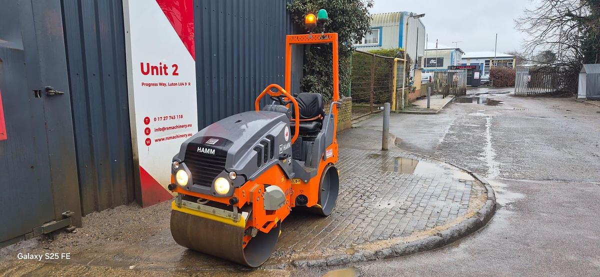 Used Hamm HD 8 VV 1.6t Roller