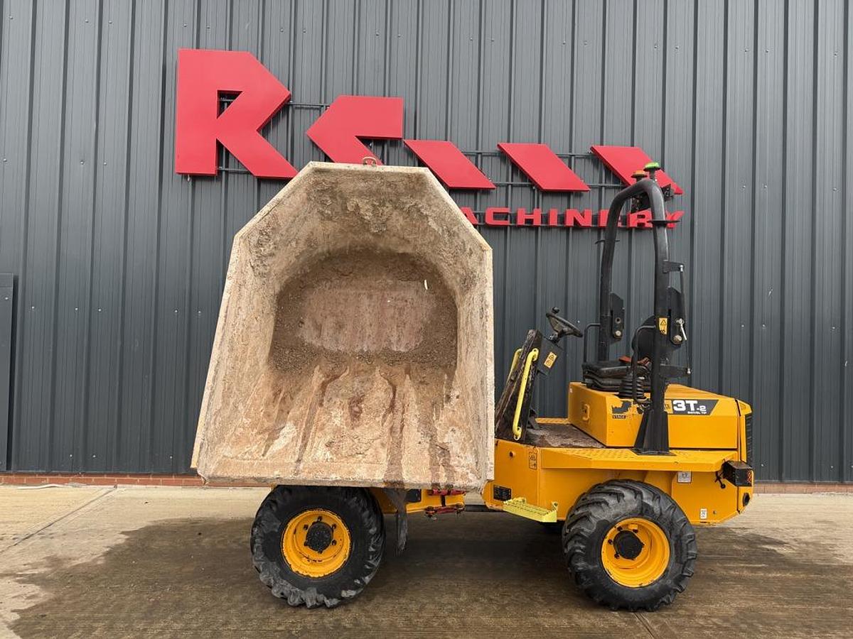Used JCB 3T-2 ST 3t Swivel Dumper
