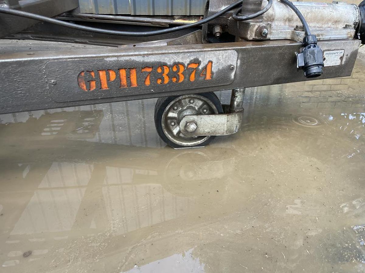 Used Indespension 3.5t Autoclamp Plant Trailer