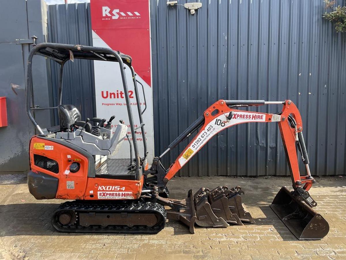 Used Kubota KX015-4 1.5t Mini Excavator