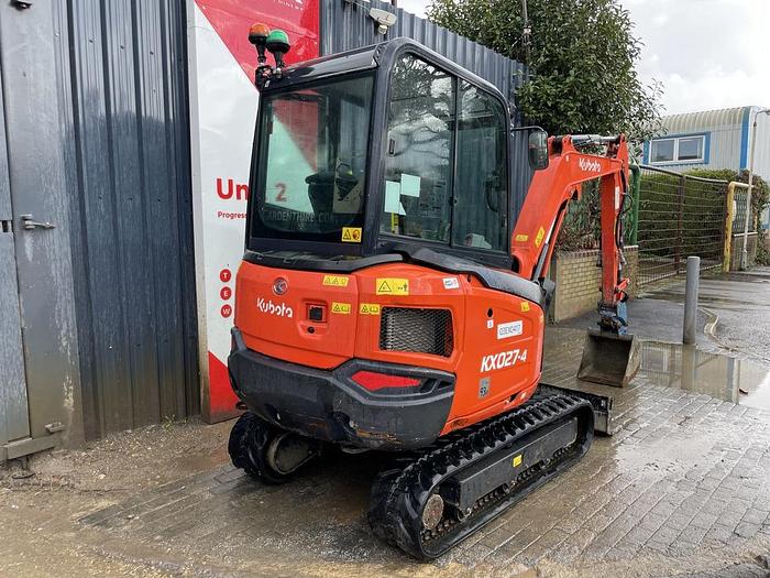Used Kubota KX027-4 2.7t Mini Excavator