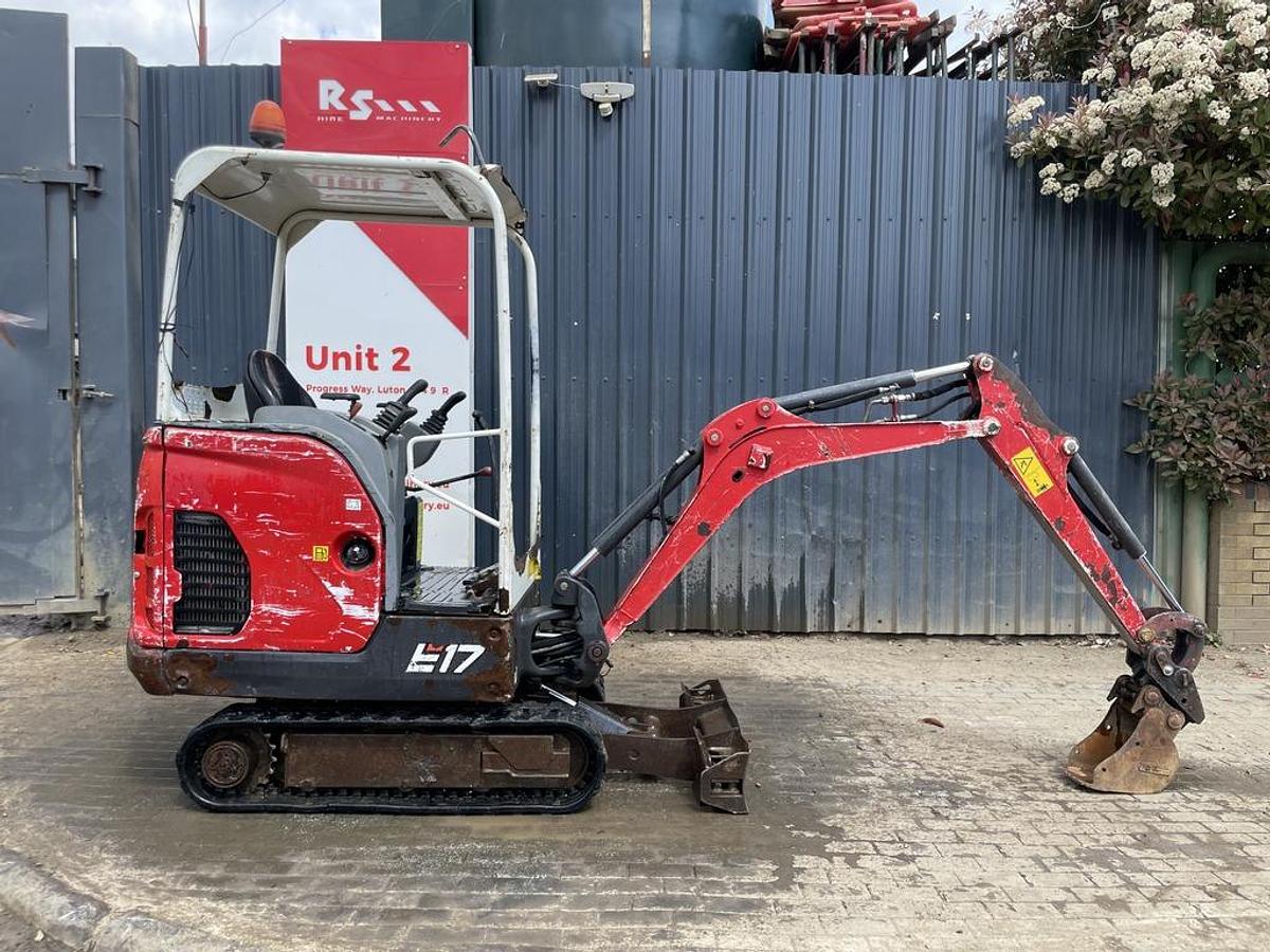 Used Bobcat E17 1.7t Mini Excavator