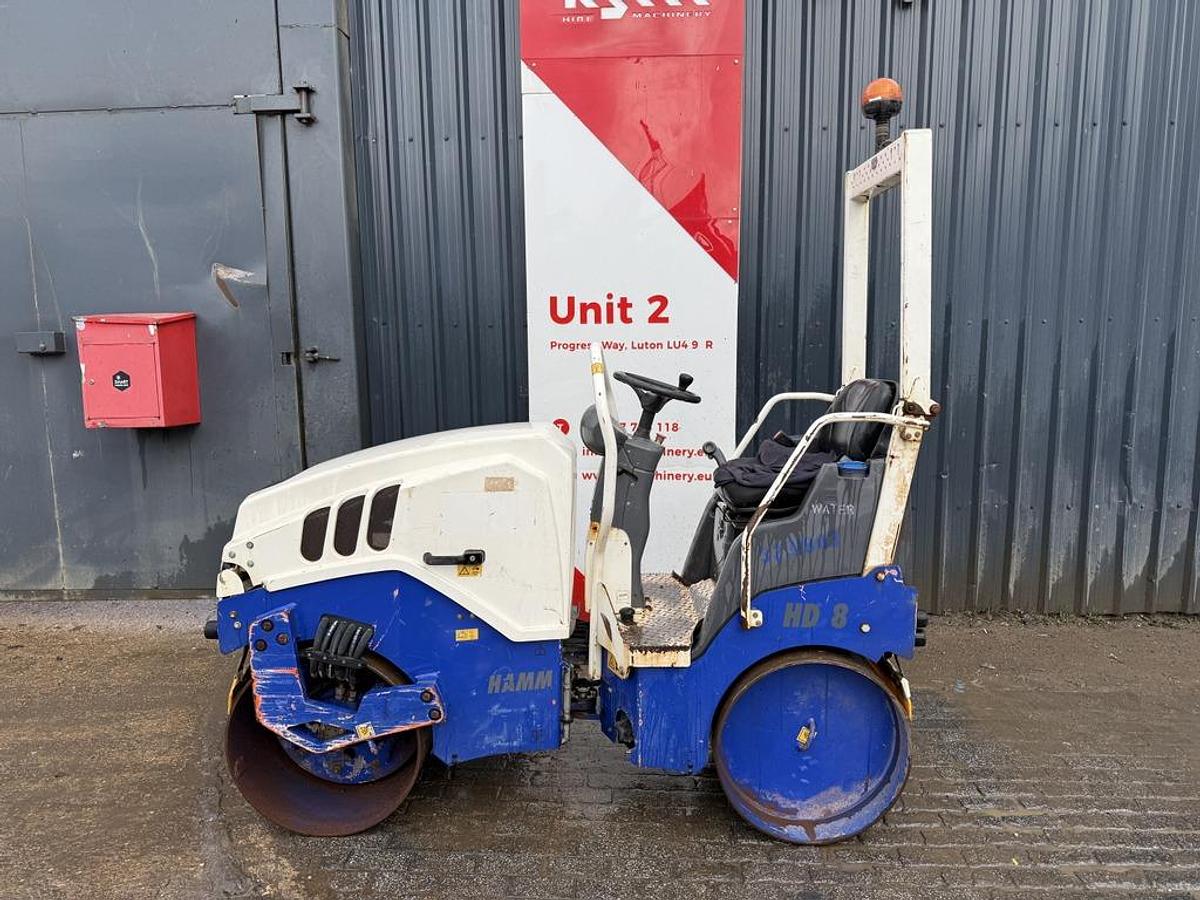Used Hamm HD 8 VV 1.6t Roller