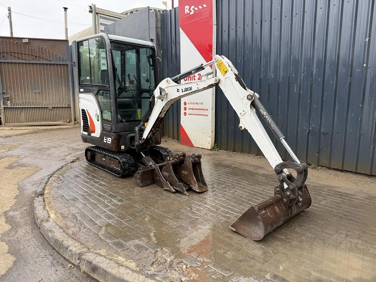 Used Bobcat E19 1.9t Mini Excavator
