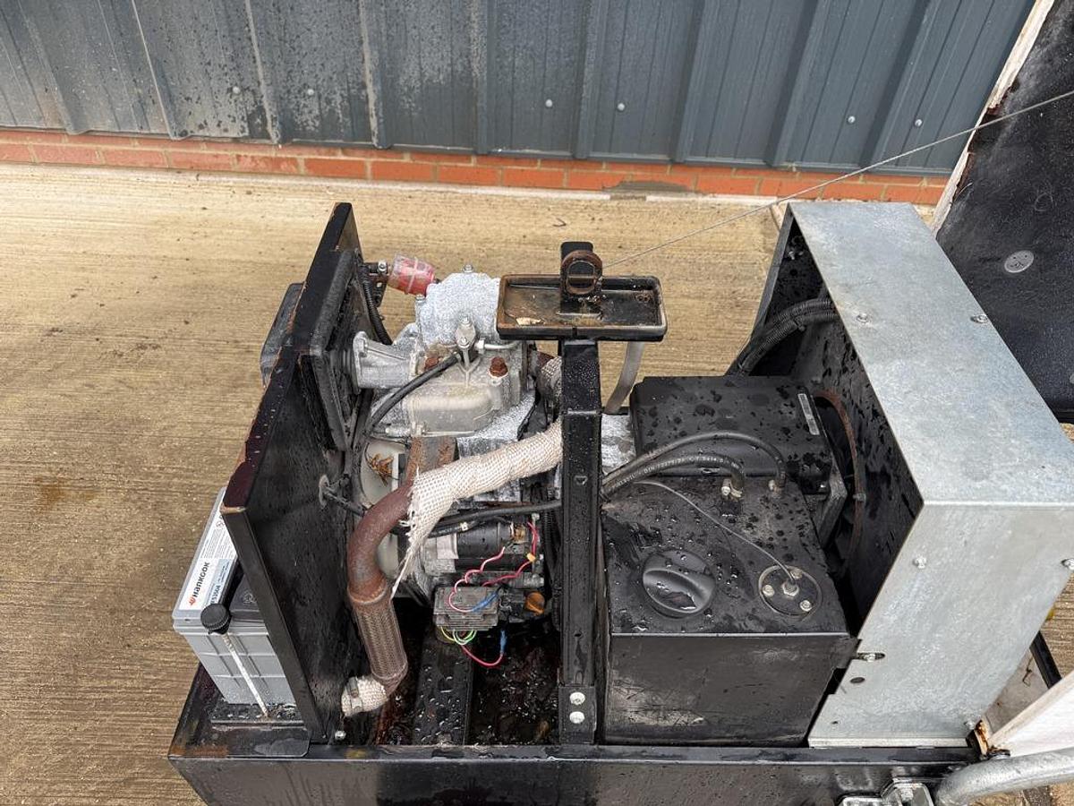 Used MHM MGTP 6000 6 kVA Diesel Generator