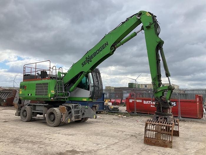 Used Sennebogen 818 Wheel Material Handler
