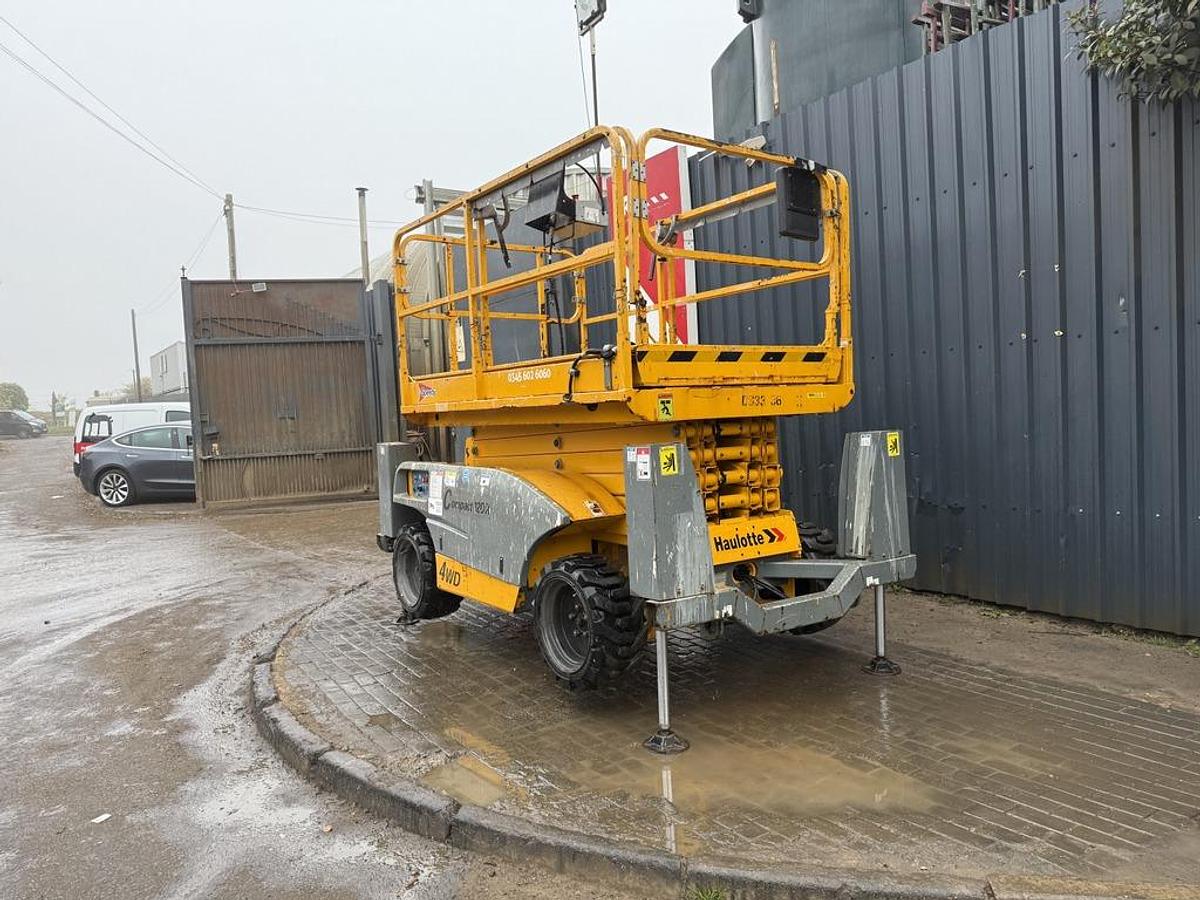 Used Haulotte Compact 12DX 12m Diesel Scissor Lift