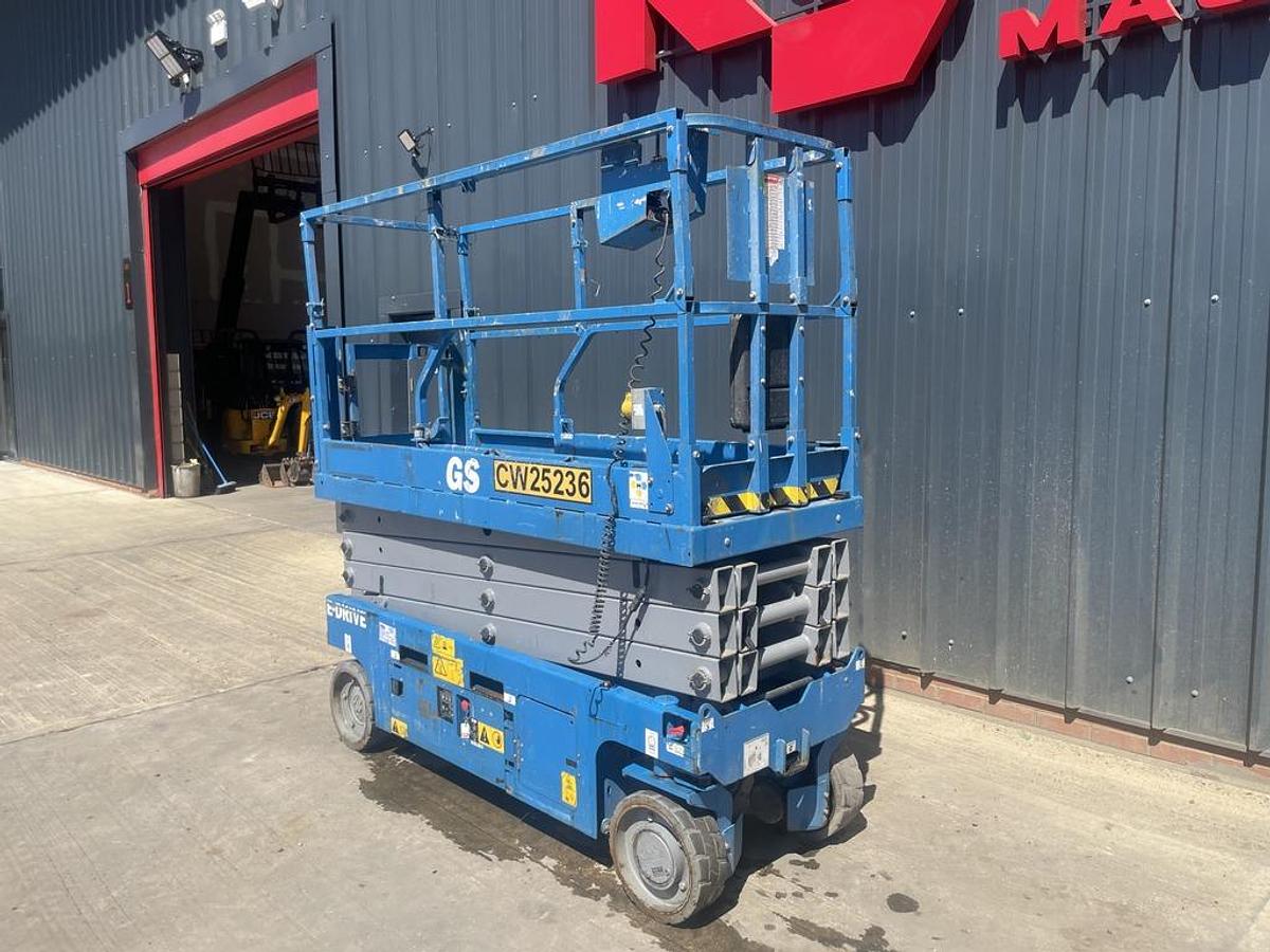 Used Genie GS2632 10m Electric Scissor Lift