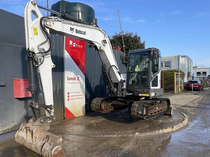Used Bobcat E85 8.6t Midi Excavator