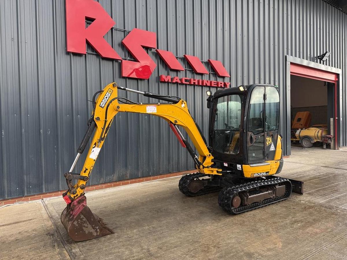 Used JCB 8026 CTS 2.8t Mini Excavator