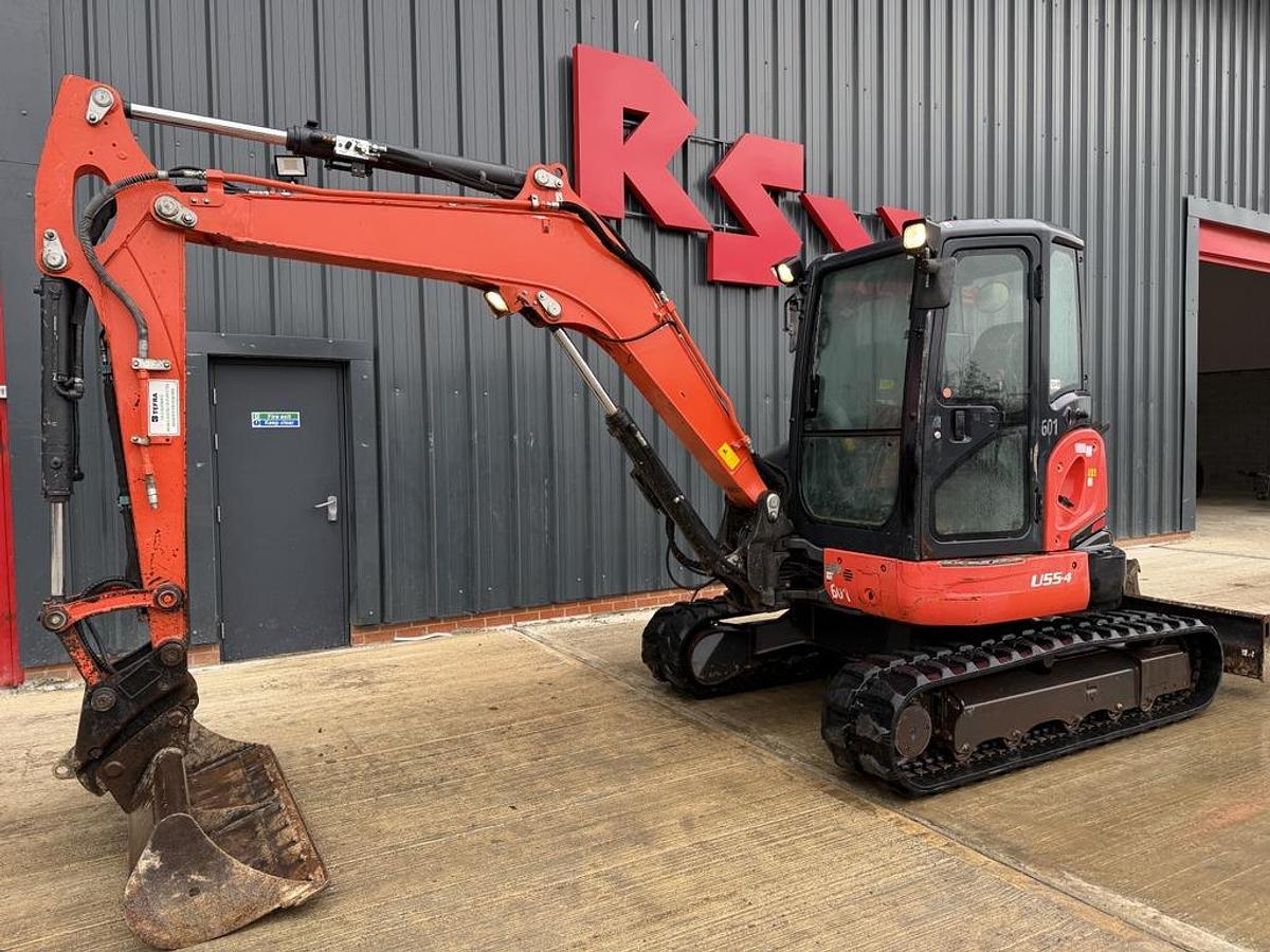 Used Kubota U55-4 5.4t Mini Excavator