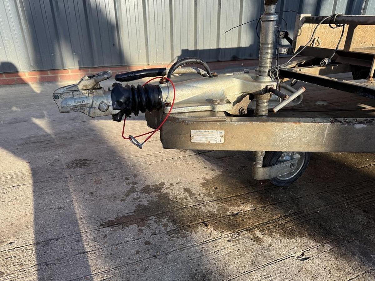 Used Indespension AD2800 3.5t Plant Trailer