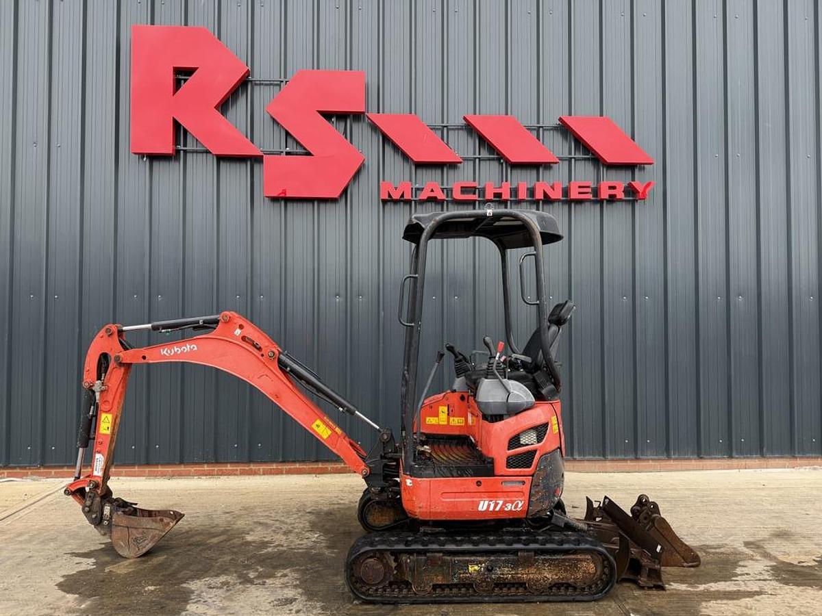 Used Kubota U17-3 1,7t Mini Excavator