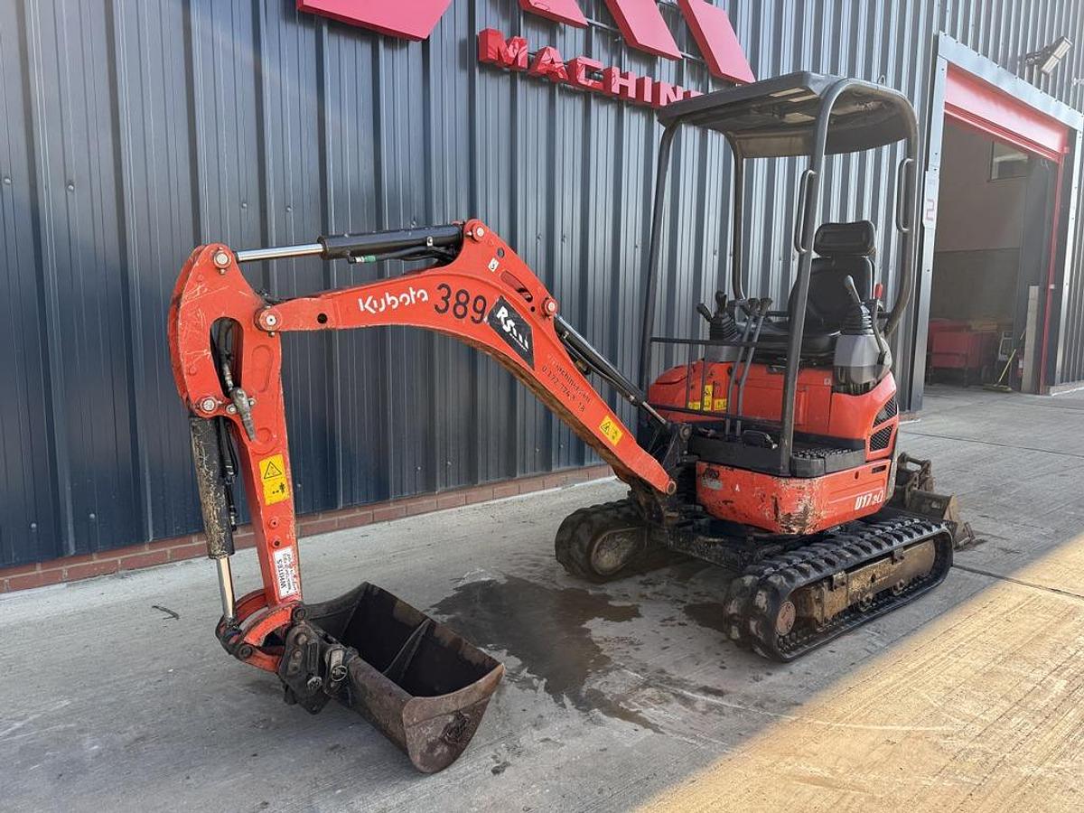 Used Kubota U17-3 1,7t Mini Excavator