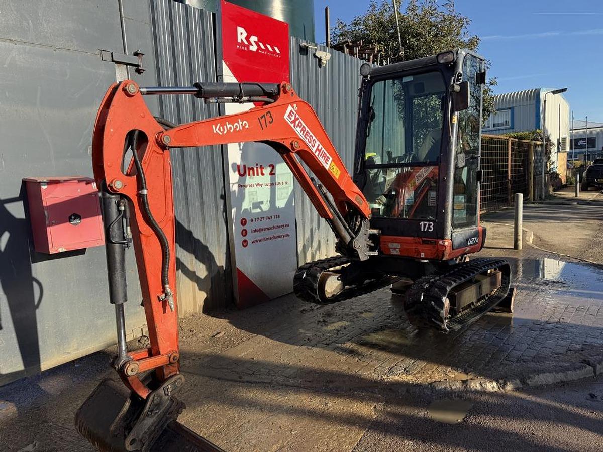 Used Kubota U27-4 2.7t Mini Excavator