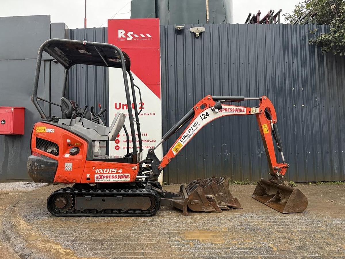 Used Kubota KX015-4 1.5t Mini Excavator