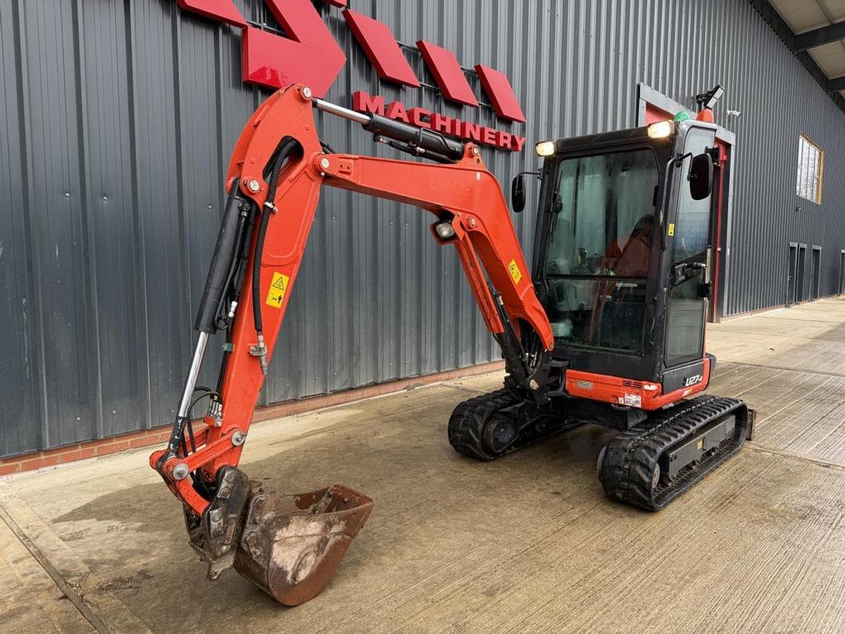Used Kubota U27-4 2.7t Mini Excavator