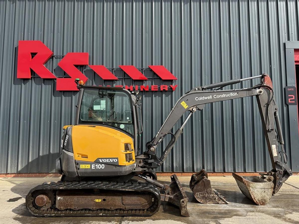 Used Volvo ECR50D 5t Mini Excavator