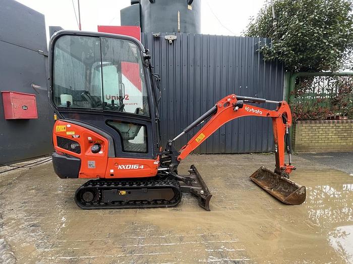 Used Kubota KX016-4 1.6t Mini Excavator