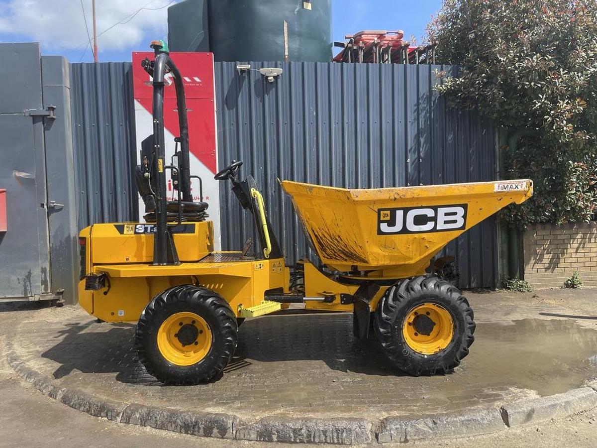 Used JCB 3T-2 ST 3 Ton Swivel Dumper