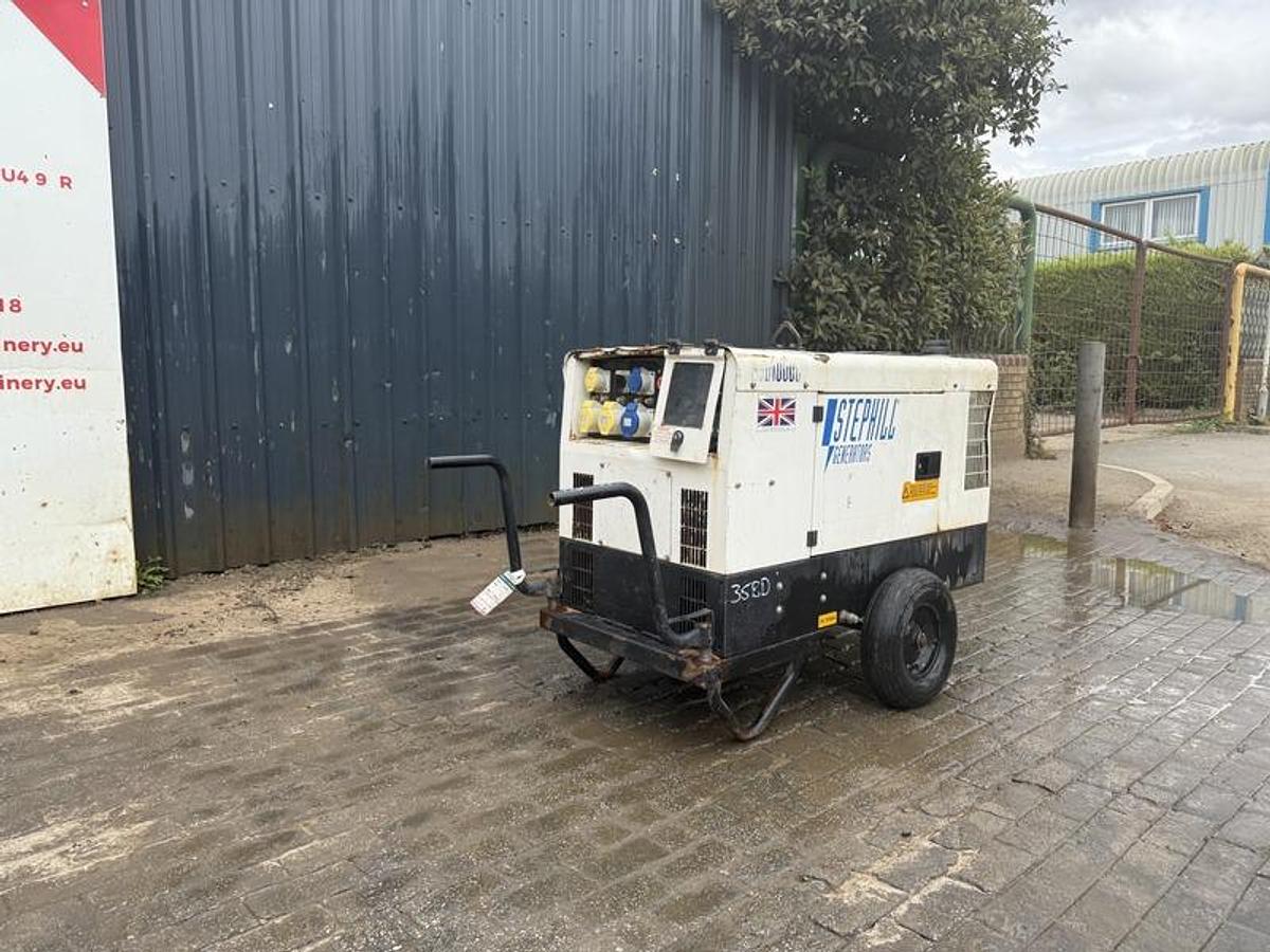 Used Stephill SSD10000 10 kVA Generator