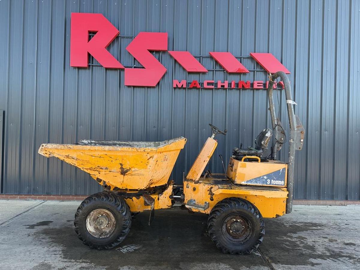 Used Thwaites 3 Tonne Swivel Dumper