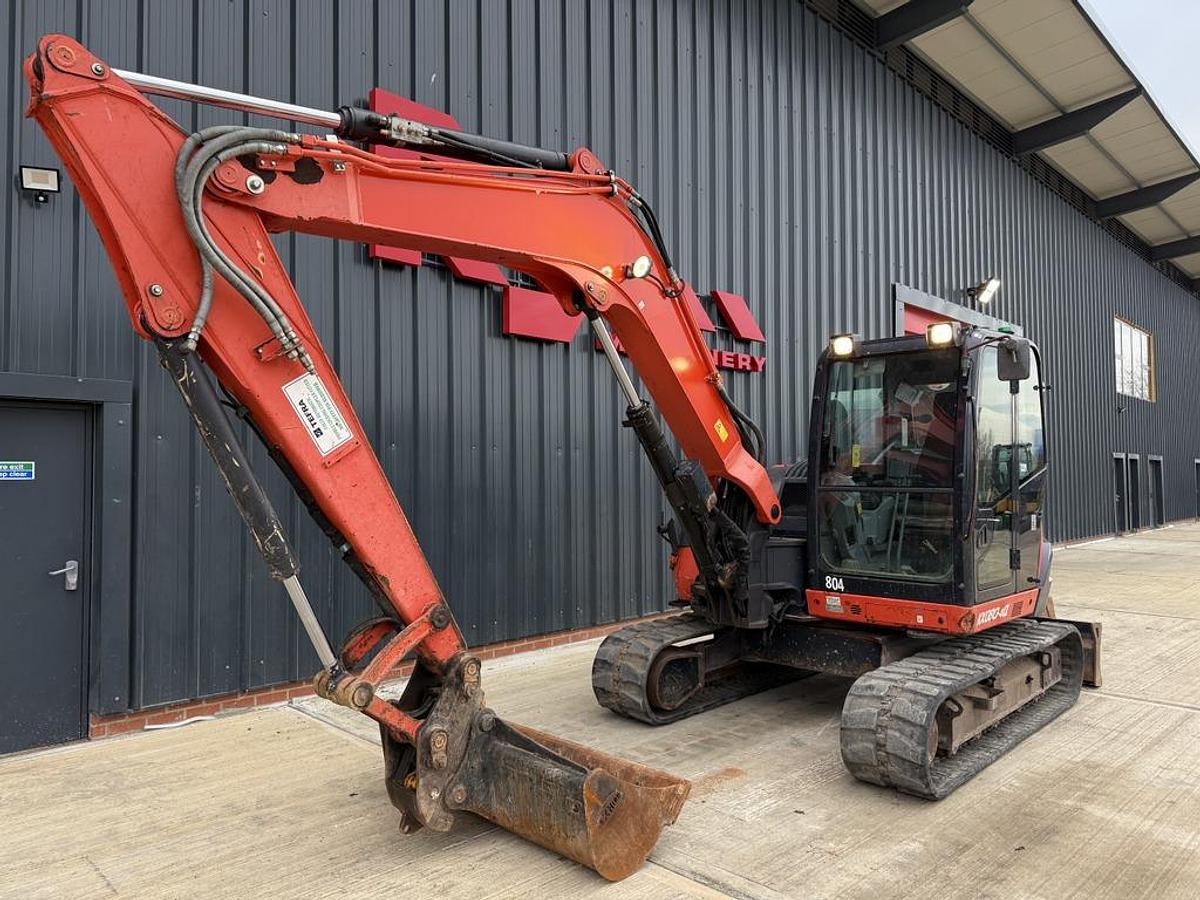 Used Kubota KX080-4 8t Mini Excavator