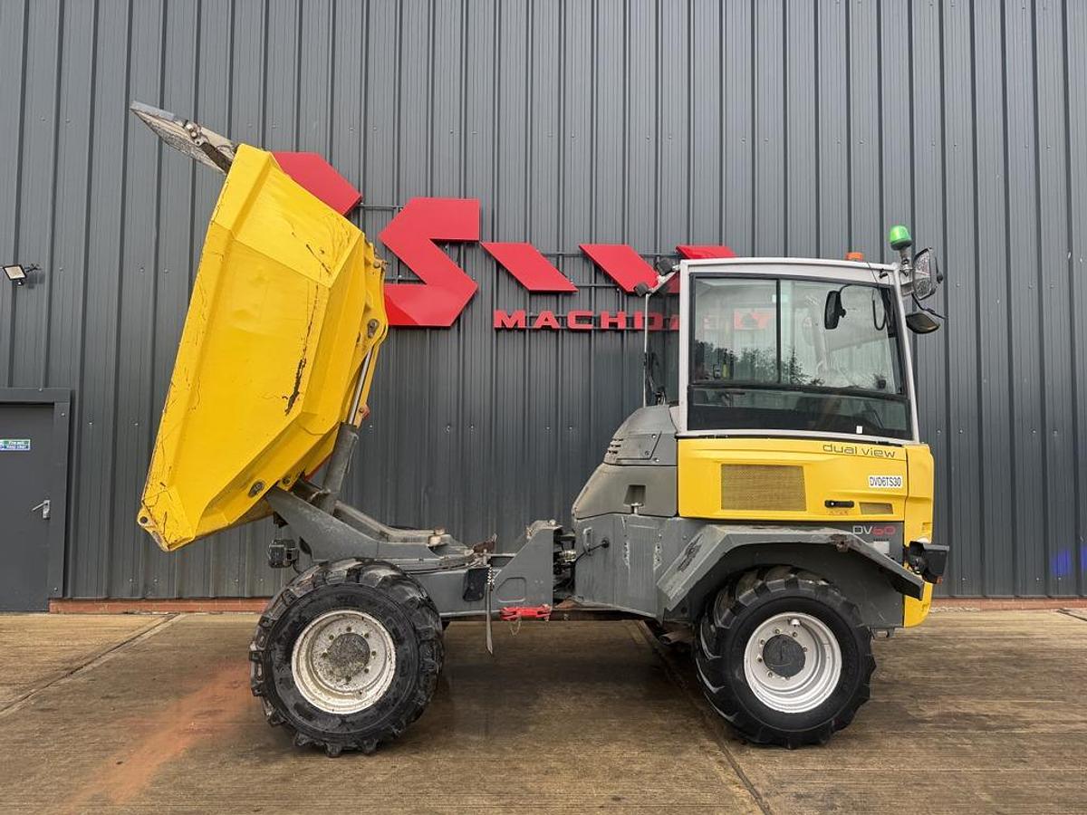 Used Wacker Neuson DV60 6t Dual View Swivel Dumper